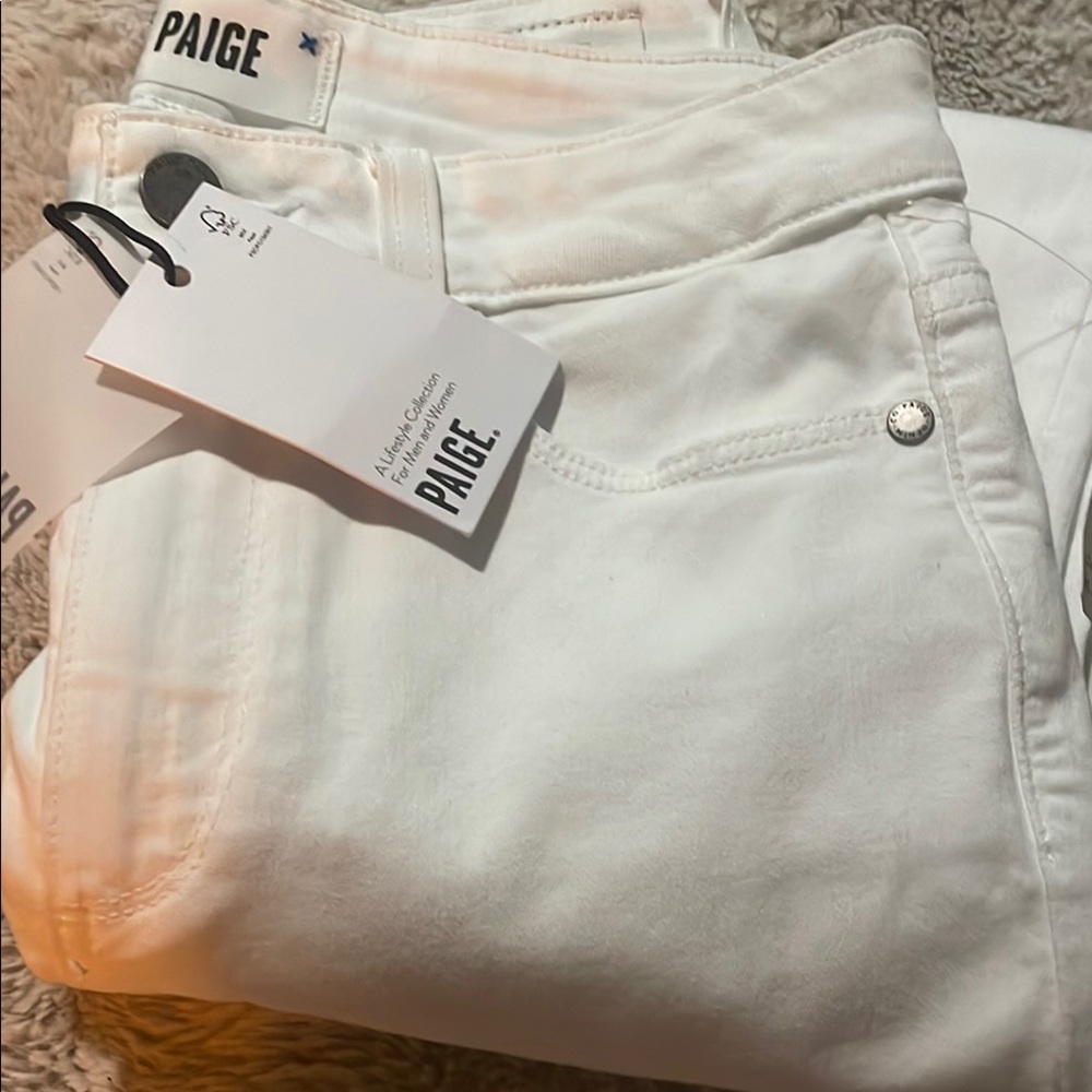 Paige Women's White Jeans